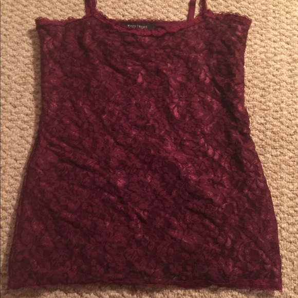 NWOT WHBM Lace Tank - Picture 2 of 5